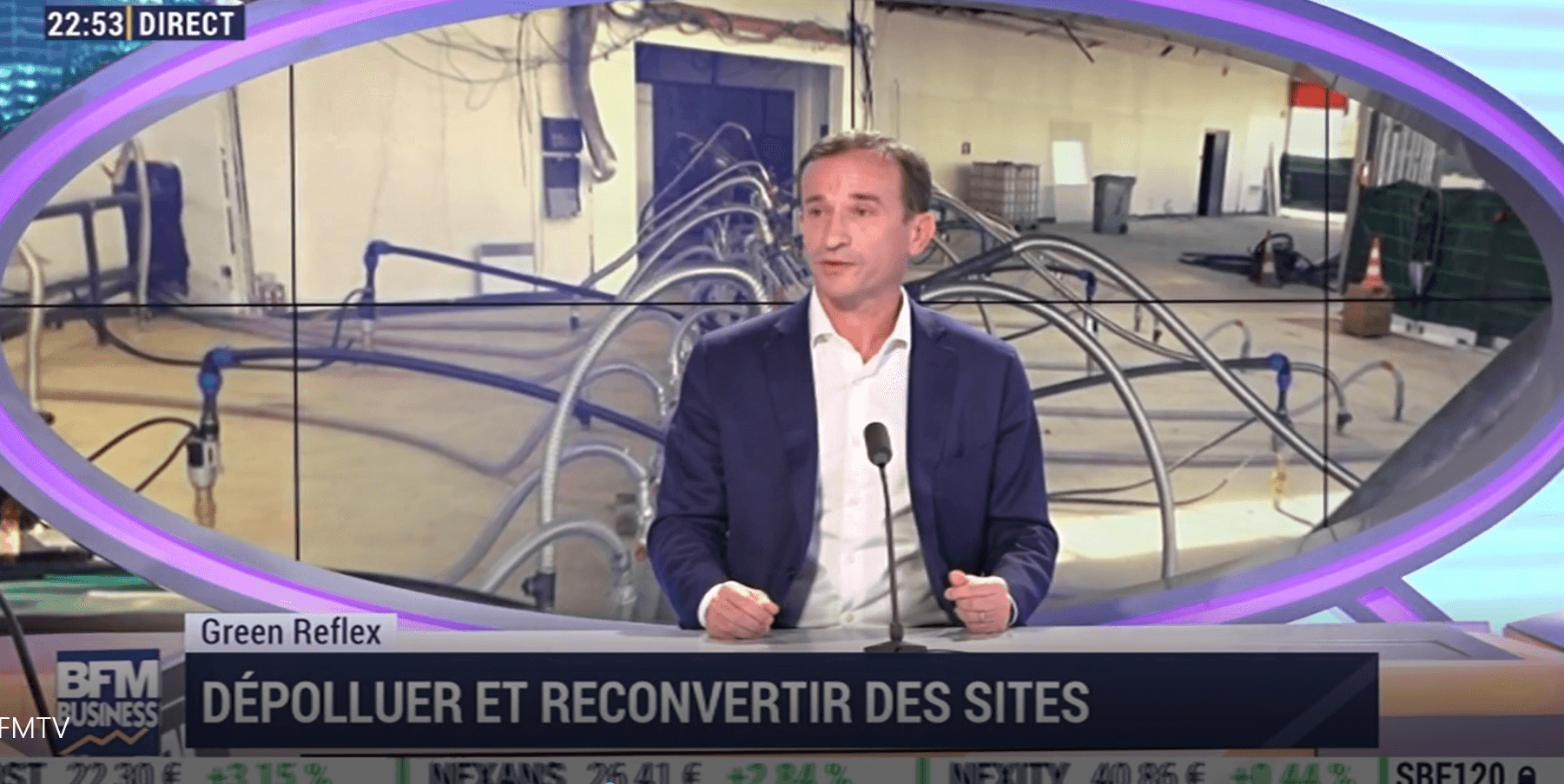 Interview de François Bouché sur BFM Business : dépolluer et reconvertir des friches