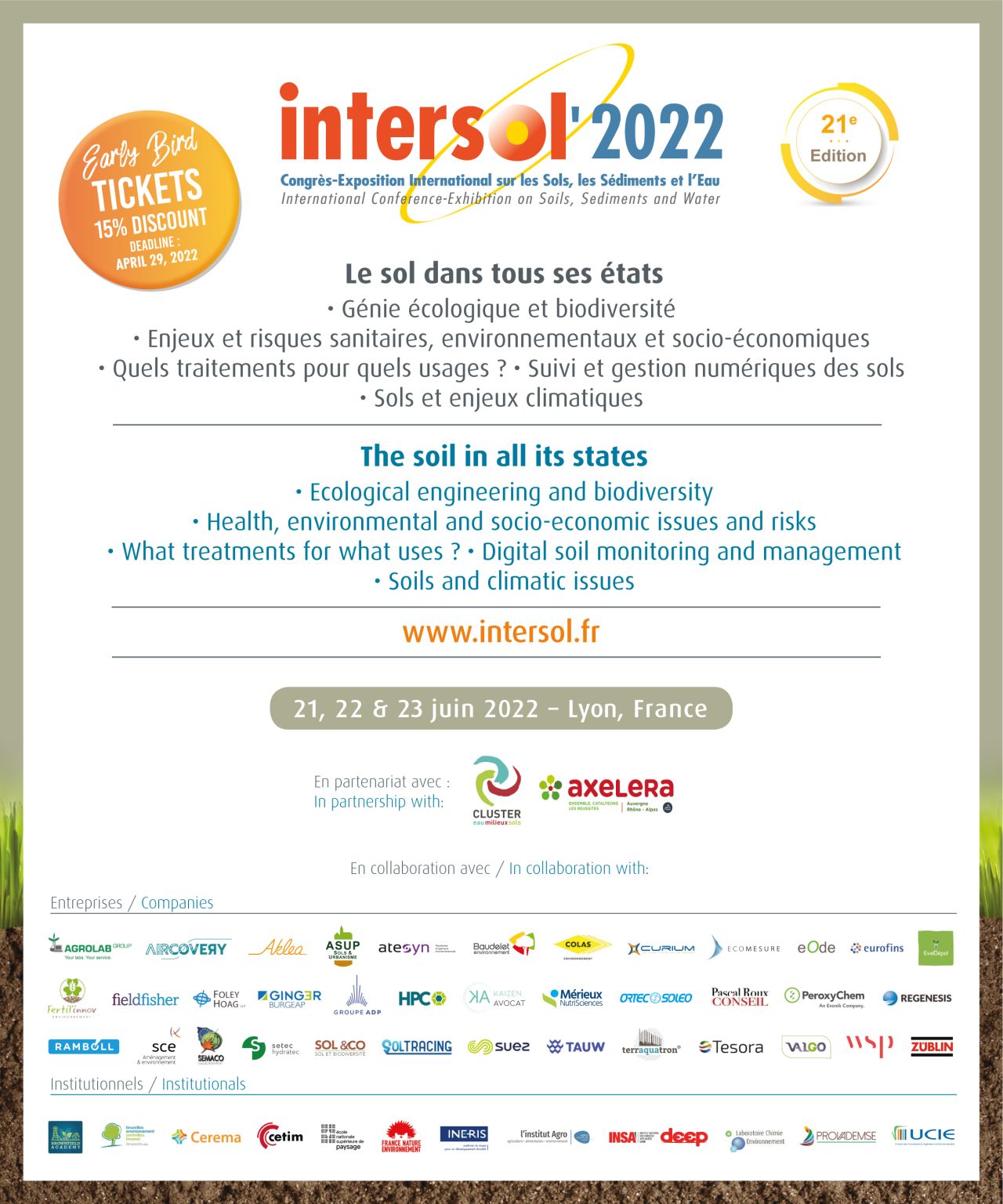 INTERSOL 2022 - Le sol dans tous ses états