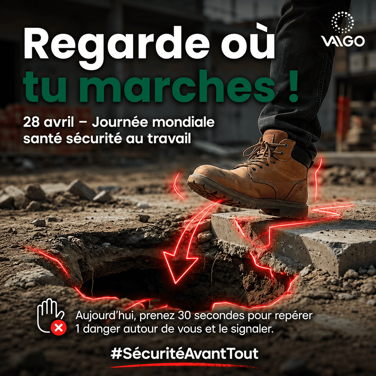Journée mondiale pour la sécurité et santé au travail